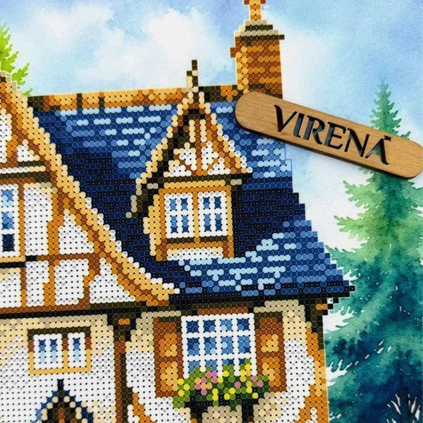 Домик Схема для вышивания бисером ТМ VIRENA КВ 3027 КВ 3027 фото