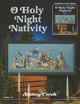 O Holy Night Nativity Схема для вишивання хрестиком Stoney Creek LFT114 LFT114 фото
