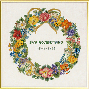 Jubilee wreath Набор для вышивания Eva Rosenstand 12-678 12-678 фото