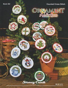 Ornament Addiction Буклет зі схемами для вишивання хрестиком Stoney Creek BK402 BK402 фото
