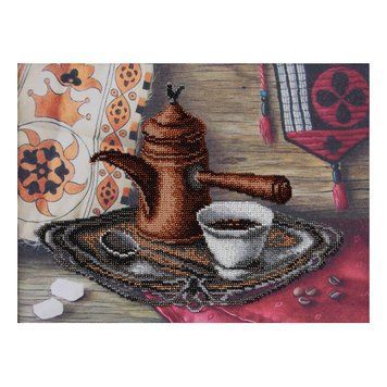Вкус кофе Схема для вышивания бисером VDV Т-0595 Т-0595 фото