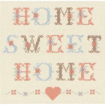 Набор для вышивания Anchor ACS16 Home Sweet Home/ Дом милый дом ACS16 фото