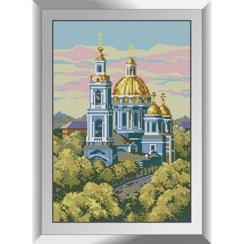 Набір алмазного живопису Dream Art Церква на заході сонця 31604D 31604D фото