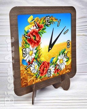 Годинник в обрамленні Набір для вишивання бісером Biser-Art 1818001 1818001 фото