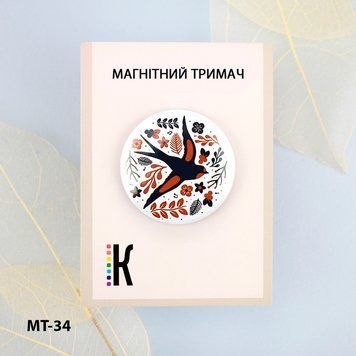Ластівка Магнітний тримач для голок та схем ТМ КОЛЬОРОВА МТ-34 МТ-34 фото