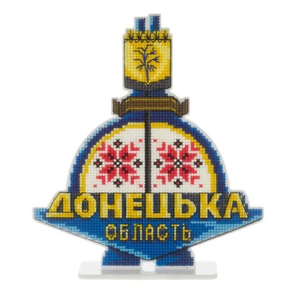 Стела Донецкая область Набор для вышивания нитями на пластиковой основе Wonderland Сrafts FLX-166 FLX-166 фото