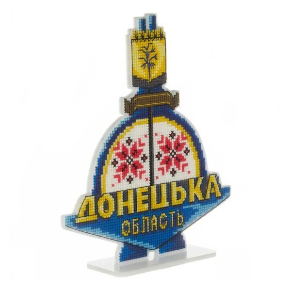 Стела Донецкая область Набор для вышивания нитями на пластиковой основе Wonderland Сrafts FLX-166 FLX-166 фото