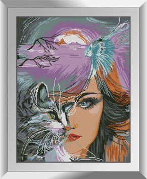 Набор для рисования камнями алмазная живопись Dream Art Аллегория (квадратные, полная) 31323D 31323D фото