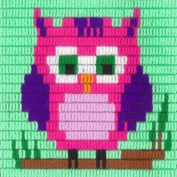 Совёнок Набор для вышивания вертикальным стежком Stitch me I-006 I-006 фото