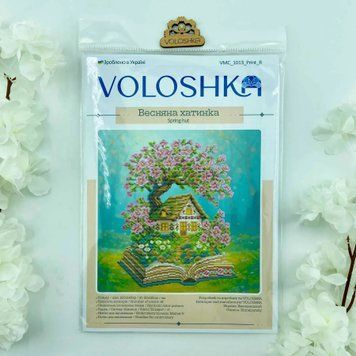 Весняна хатинка Набір для вишивання хрестом (рівномірна канва) VOLOSHKA VMC_1013_Print_R VMC_1013_Print_R фото