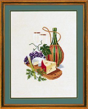 Набор для вышивания Eva Rosenstand Cheese & redwine 12-603 12-603 фото