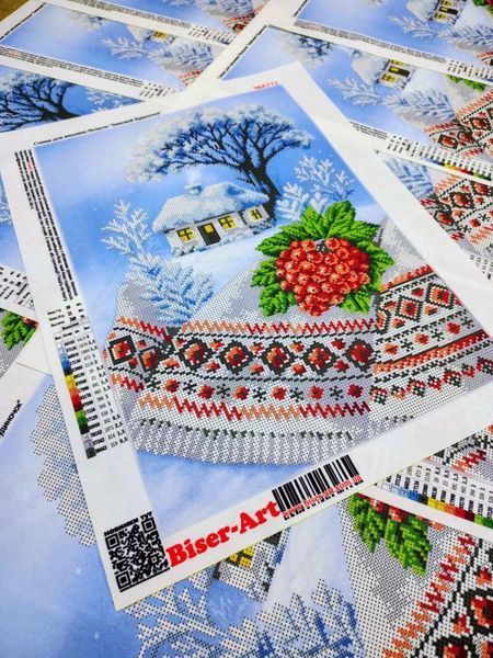 Зимовий будиночок Схема для вишивання бісером Biser-Art A772-ба A772-ба фото