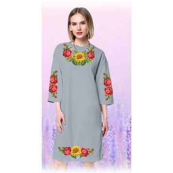 Сукня (габардин) Заготовка для вишивки бісером або нитками Biser-Art 6026-15-г 6026-15-г фото