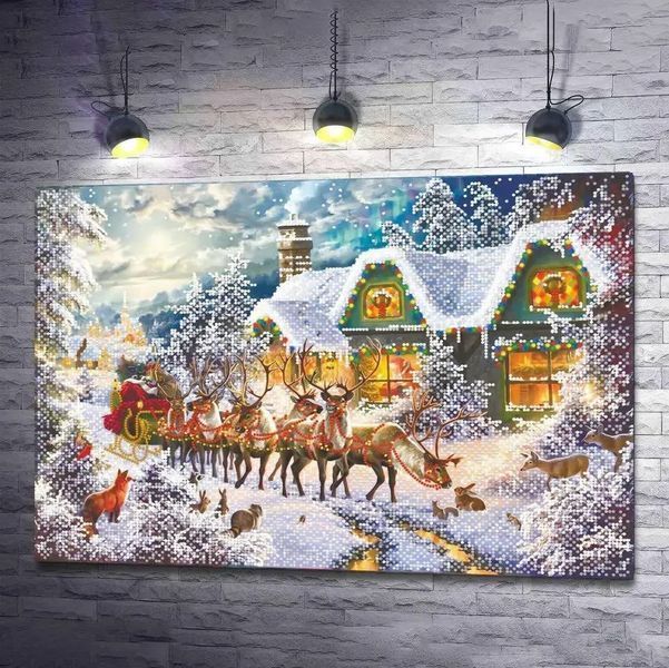Once Upon a Christmas Набір для вишивання бісером Міледі СЛн-3452 СЛн-3452 фото