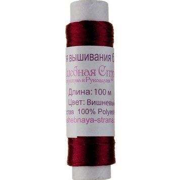 Нить для вышивания бисером. Цвет: "Вишневый" Wonderland Сrafts FLT-008 FLT-008 фото