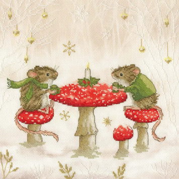 Набір для вишивання хрестиком "Ласощі//Toadstool Treats" Bothy Threads XSS26 фото