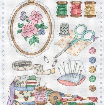 Набор для вышивания Anchor ACS29 Stitch By Stitch/ Стежок за стежком ACS29 фото