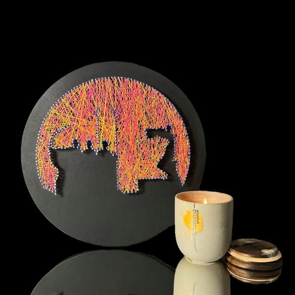 Набір String Art Kyiv розмір 30 см EX-036 фото