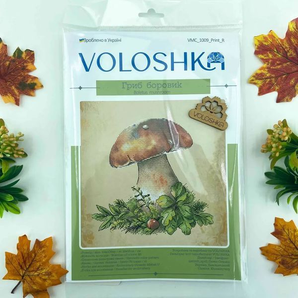 Боровик гриб Набор для вышивания крестом (рівномірна канва) VOLOSHKA VMC_1009_Print_R VMC_1009_Print_R фото