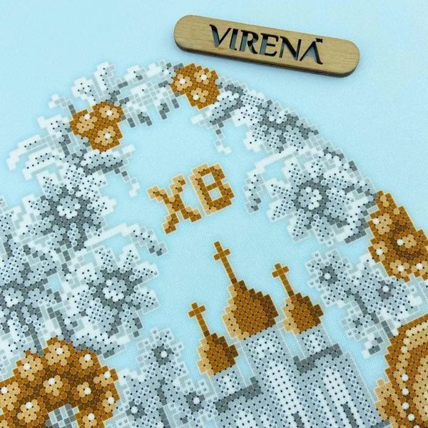 Пасхальный&nbsp;рушник&nbsp;на корзину Заготовка для вышивки бисером Virena РКВ_104 РКВ_104 фото