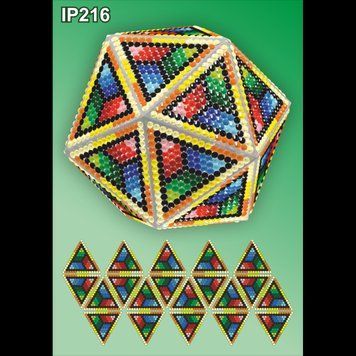 Калейдоскоп V2 3d Новогодний шар Набор для выкладки пластиковыми алмазиками Вдохновение IP216 IP216 фото