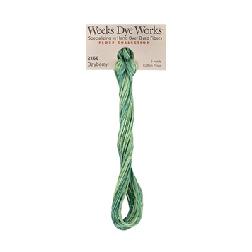 Муліне ручного фарбування Weeks Dye Works 2166 Bayberry WDW2166 фото