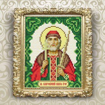 Святий благовірний князь Ігор Набір в алмазній техніці АртСоло АТ6136 АТ6136 фото