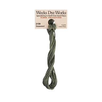 Муліне ручного фарбування Weeks Dye Works 2159 Seaweed WDW2159 фото
