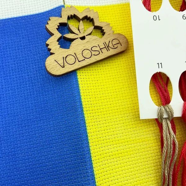 Цветочное сердце Набор для вышивки крестиком (рівномірна канва) VOLOSHKA VD_SA_001_R VD_SA_001_R фото