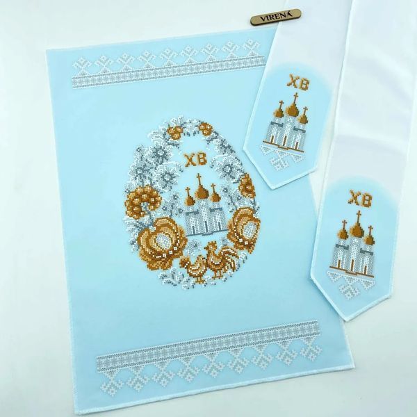 Бант до Великодня на кошик Заготовка для вишивки бісером Virena БК_109 БК_109 фото
