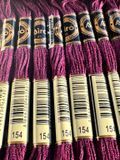 Муліне для вишивання AIRO №154 колір Grape Dark/Grape dark 8м AIRO154 фото