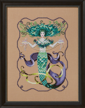 Схема для вишивання Madam Mermaid/Пані Русалка Mirabilia Designs MD199 фото