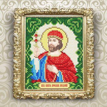 Великий князь Ярослав Мудрий Набір в алмазній техніці АртСоло АТ6139 АТ6139 фото