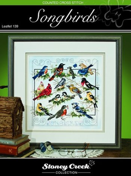 Songbirds Схема для вишивання хрестиком Stoney Creek LFT139 LFT139 фото