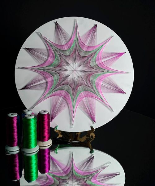 Набір String Art Shining flower розмір 50 см EX-0866 фото