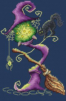 Відьомський ліхтар. Ніч Електронна схема для вишивання хрестиком КБ-0167СХ КБ-0167СХ фото