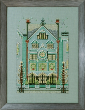 The Clockmakers House / Будинок годинникаря Nora Corbett Схема для вишивання хрестом NC284 NC284 фото