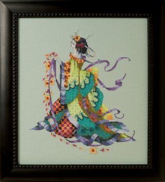 Miss Dancing Flower / Міс Танцююча квітка Mirabilia Designs Схема для вишивання MD170 MD170 фото