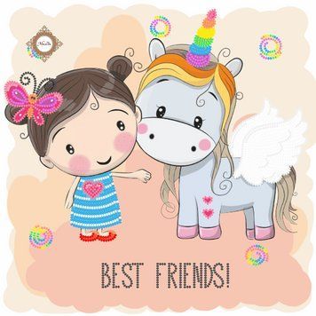 СЛ-4123 Best friend. ТМ Міледі. Схема для часткової вишивки бісером Міледі СЛ-4123 фото
