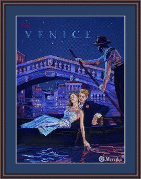Visit Venice Мережка Набір для вишивання хрестиком К-181 К-181м фото