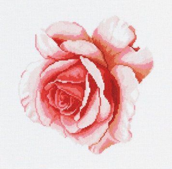 Набір для вишивання хрестом DMC BK608 Rose (Роза) BK608 фото