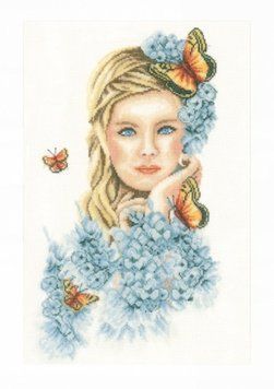 Набор для вышивания Lanarte PN-0156299 Yellow butterflies PN-0156299 фото