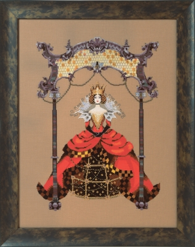 The Queen Bee / Королева пчел Mirabilia Designs Схема для вышивания MD171 MD171 фото