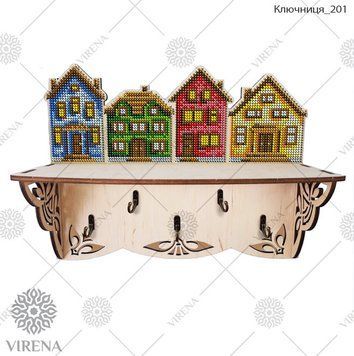Набор для вышивки бисером по дереву VIRENA КЛЮЧНИЦА_201 Ключниця_201 фото