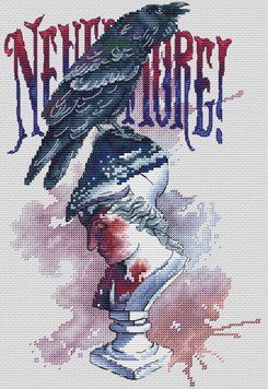 Nevermore Электронная схема для вышивания крестиком КБ-0075СХ КБ-0075СХ фото