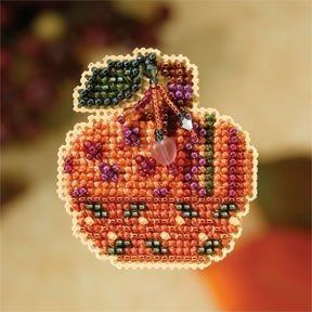 Jeweled Pumpkin / Ювелірний гарбуз Mill Hill Набір для вишивання хрестиком MH187205 MH187205 фото