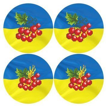 Набір для вишивки нитками Барвиста Вишиванка З Україною в серці 31х31 ТР656ан3131i ТР656ан3131i фото